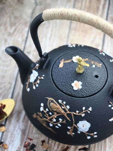 ŻELIWNY CZAJNIK ZAPARZACZ DO HERBATY I ZIÓŁ IMBRYK