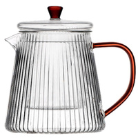 DZBANEK SZKLANY ZAPARZACZ DO HERBATY Z FILTREM 1L DZBANEK DO WODY KAWY HOT