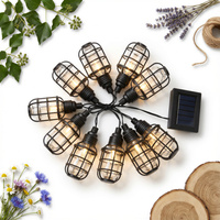 LAMPKI SOLARNE LED ZEWNĘTRZNE OGRODOWE ŁAŃCUCH