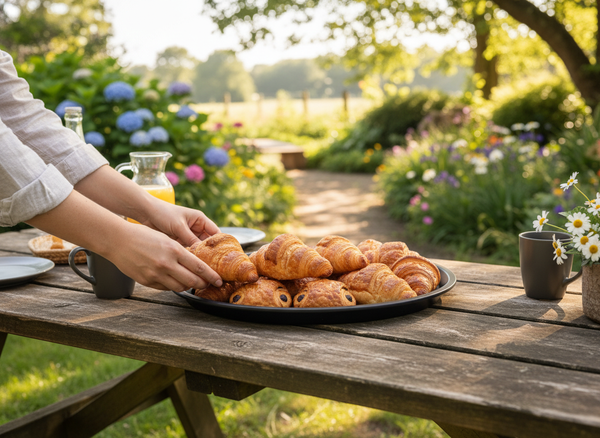 TACA KELNERSKA KUCHENNA ANTYPOSLIZGOWA CZARNA OKRĄGŁA 41 CM DO SERWOWANIA
