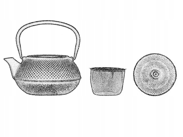 ŻELIWNY CZAJNIK ZAPARZACZ DO HERBATY ZIÓŁ IMBRYK