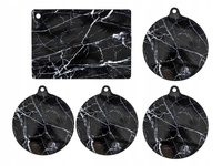 PODKŁADKI INDUKCYJNE ochronne na kuchenkę indukcyjną ZESTAW 5 sztuk