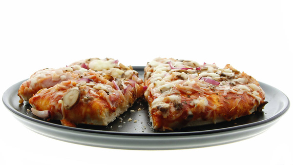 TALERZ DO PIZZY TALERZ OBIADOWY CZARNY 28 CM