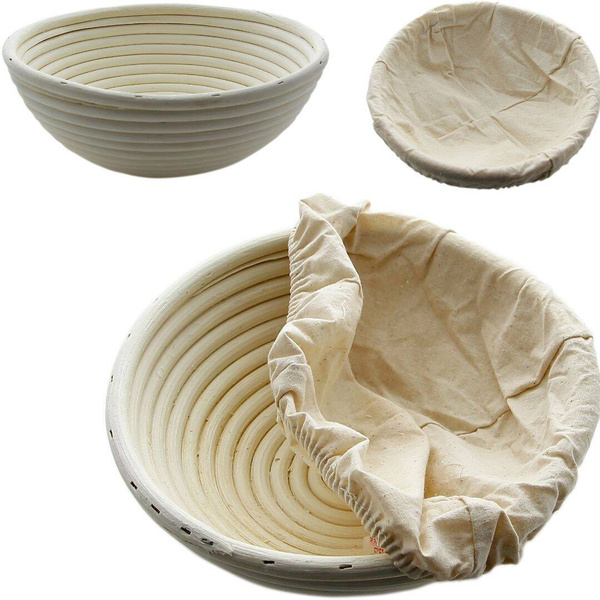 KOSZYK RATAN DO WYRASTANIA IDEALNEGO CHLEBA 23 CM