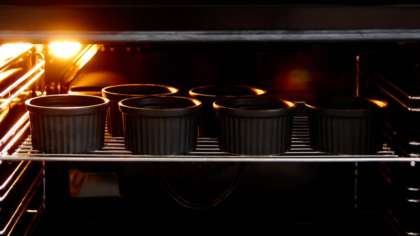 FOREMKI 6x MISECZKI DO MUFFINEK CREME BRULLE PORCELANA