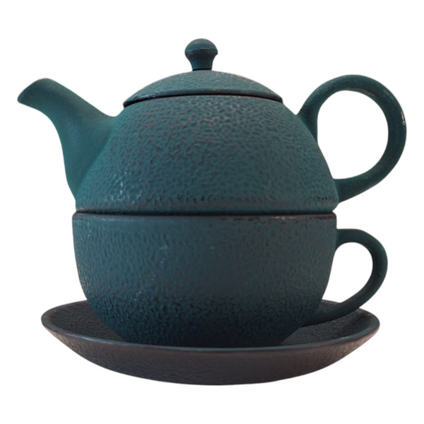 ZAPARZACZ 0.4L FILIŻANKA ŻELIWNA IMBRYK Z SITKIEM DO PARZENIA HERBATY ZIÓŁ