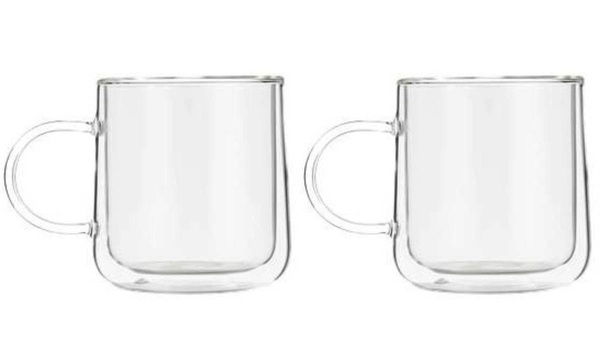 SZKLANKI TERMICZNE 250ml DO KAWY HERBATY 2 szt