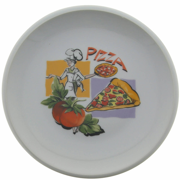 TALERZ DO PIZZY TALERZ OBIADOWY PORCELANOWY 20.5Cm