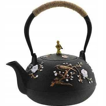 ŻELIWNY CZAJNIK ZAPARZACZ DO HERBATY I ZIÓŁ IMBRYK