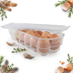 Ale Jaja.Plastikowy Pojemnik na Jaja.Mieści 12 szt
