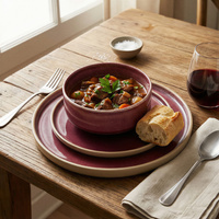 SERWIS OBIADOWY KOMPLET TALERZY 18EL. ZASTAWA OBIADOWA ZESTAW NA 6 OSÓB