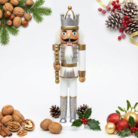 DZIADEK DO ORZECHÓW KRÓl OZDOBA Z DREWNA