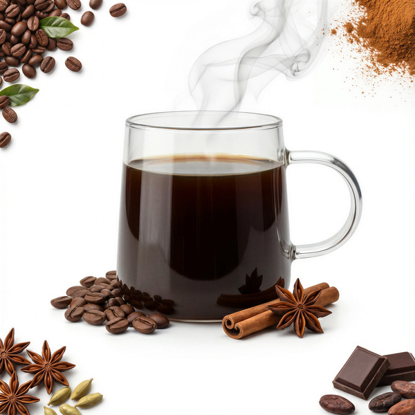 SZKLANKA KUBEK SZKLANY DO KAWY I HERBATY 330 ml. 9 cm PRZEZROCZYSTA