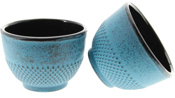 ŻELIWNE CZARKI FILIŻANKI DO HERBATY NIEPOWTARZALNE