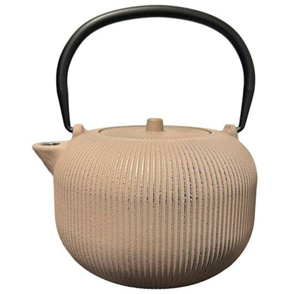 ZAPARZACZ ŻELIWNY IMBRYK Z SITKIEM DO ZIÓŁ HERBATY CZAJNIK DZBANEK 1 L