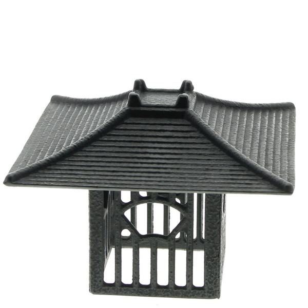 KOMINEK LED LAMPION LATARNIA ŻELIWNA LAMPA 3D Z OGNIEM RUCHOMYM PŁOMIEŃ