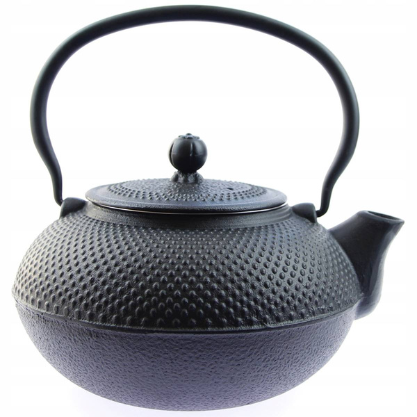 CZAJNIK 1,5L PODGRZEWACZ ŻELIWNY 4x CZARKI ZESTAW