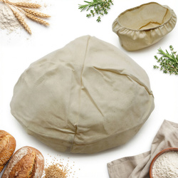 POKROWIEC DO KOSZYKA RATTANOWEGO 23 CM WYRASTANIE GAROWANIE CIASTA NA CHLEB