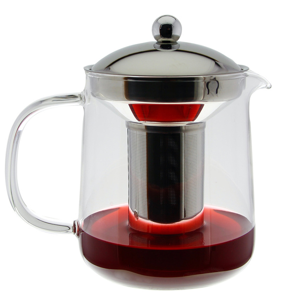 ZAPARZACZ DZBANEK SZKLNAY DO KAWY HERBATY 1,2 L
