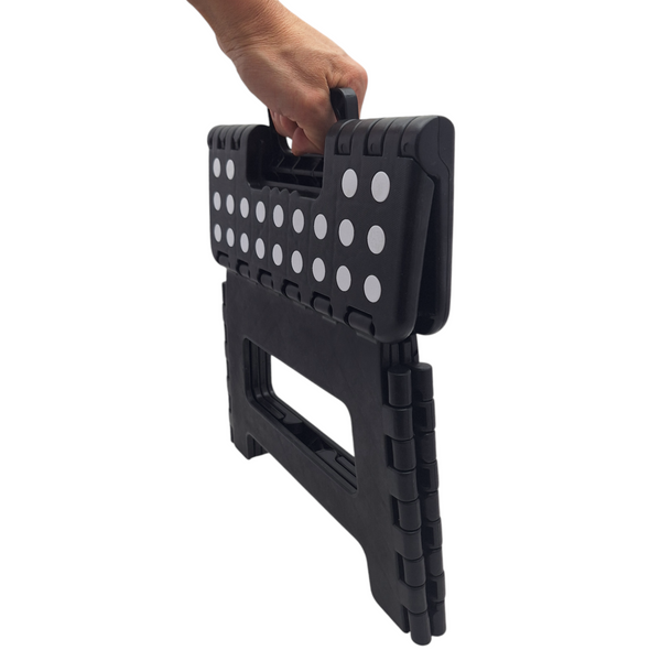 TABORET SKŁADANY STOŁEK WYTRZYMAŁY DO 100 kg. ROZKŁADANY PODEST KRZESEŁKO