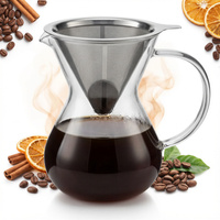 ZAPARZACZ DO KAWY DRIP PRZELEWOWY FILTR STALOWY