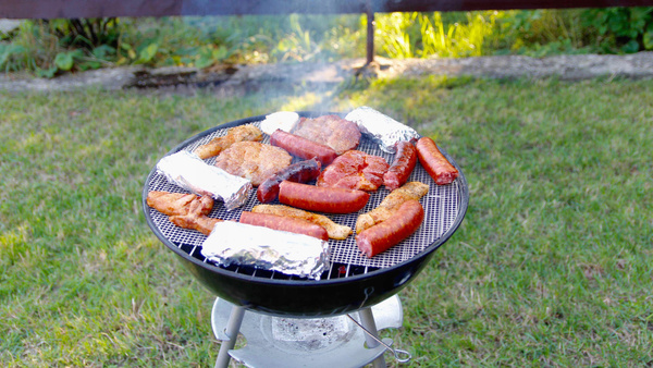 MATA DO GRILLOWANIA PIECZENIA TEFLONOWA NA GRILLA SIATKA WIELORAZOWA 42x36