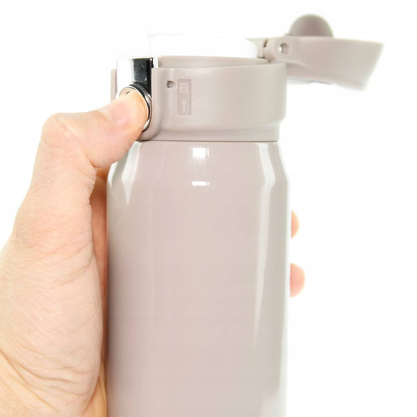 KUBEK TERMICZNY TERMOS PODRÓŻNY 400ml STALOWY