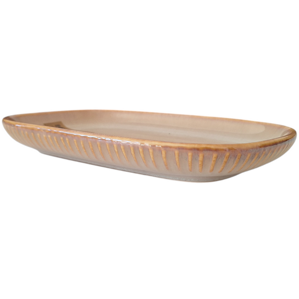 PÓŁMISEK SALATERKA PATERA TALERZ SAŁATKOWY PROSTOKĄTNY CERAMICZNY 20 cm