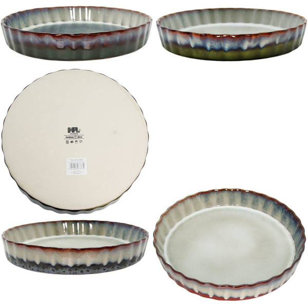 FORMA DO TARTY PIECZENIA CIAST CERAMICZNA ZAPIEKANIA W PIEKARNIKU 27 cm