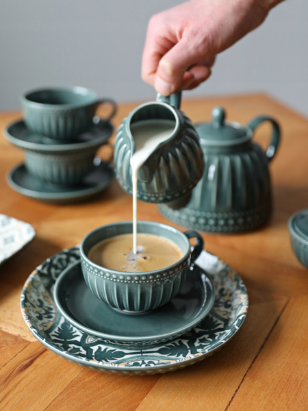 Ceramiczny KUBEK linia MOSAIQUE BEIGE 400ml