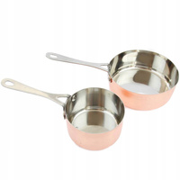 GARNUSZEK MINI GARNEK DO SERWOWANIA SMAŹENIA JEDZENIA 0.4L MAŁA PATELNIA