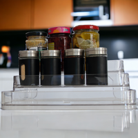 STOJAK ORGANIZER SŁOIKÓW PÓŁKA NA PRZYPRAWY PRZYPRAWNIK NA PRZYPRAWY