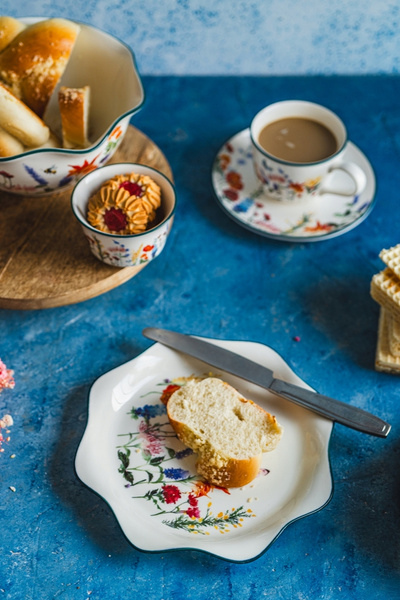 MISKA CERAMICZNA 8,5 CM PANI KWIATEK MISECZKA DO DIPÓW 150 ML