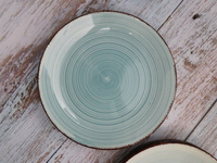 TALERZE DESEROWE PŁYTKIE DLA 6 OSÓB ZESTAW 19 cm