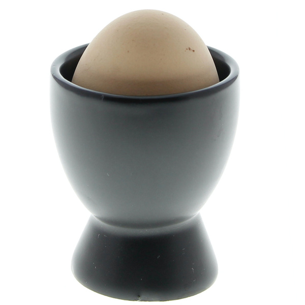KIELISZEK DO JAJKA PODSTAWKA DO JAJA CZARNY