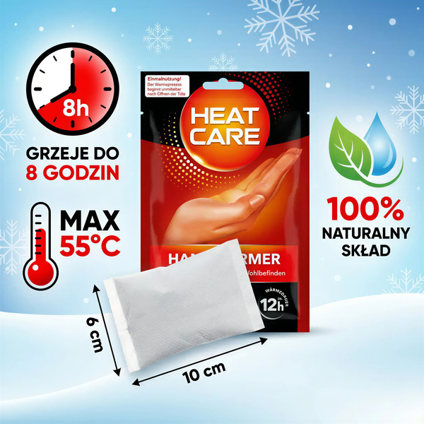 OGRZEWACZ DO RĄK CHEMICZNY x9 PODGRZEWACZY HOT PACK OGRZEWACZE DŁONI