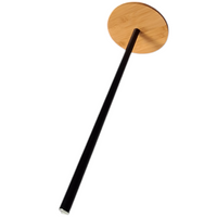 UCHWYT NA PAPIER TOALETOWY STOJĄCY DO WC 51 cm STOJAK METALOWY BAMBUOSOWY