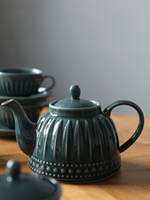 Ceramiczny DZBANEK linia MOSAIQUE OLIVE 1L czajnik do herbaty kawy