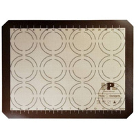 MATA SILIKONOWA DO PIECZENIA CIASTECZEK BEZ 40 x 30cm NIE PRZYWIERAJĄCA