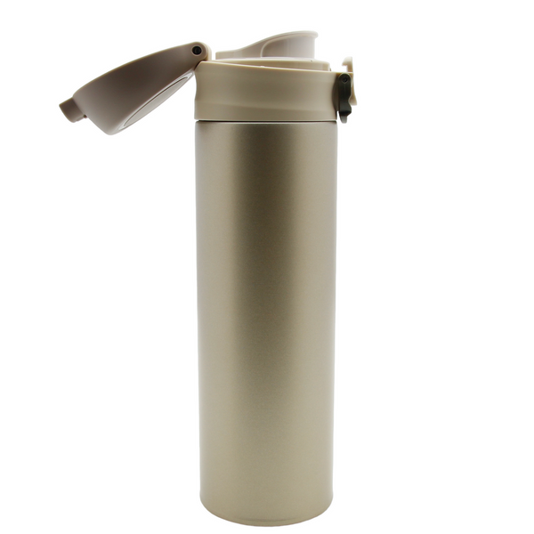 TERMOS KUBEK TERMICZNY PODRÓŻNY STALOWY 450 ml DO KAWY HERBATY WODY