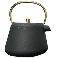 CZAJNIK IMBRYK ŻELIWNY 1L ZAPARZACZ SITKO STAL DO HERBATY +4 CZARKI ŻELIWNE