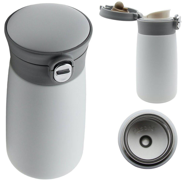 TERMOS KUBEK TERMICZNY PODRÓŻNY STALOWY 0.3L DO KAWY HERBATY WODY MLEKA