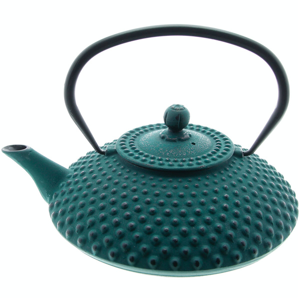 IMBRYK ZAPARZACZ ŻELIWNY Z SITKIEM DO ZIÓŁ HERBATY CZAJNIK 1.25 L ŻELIWO