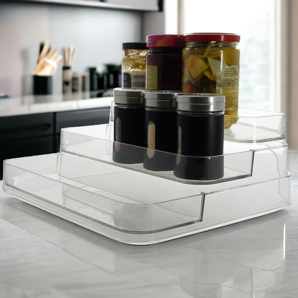 STOJAK ORGANIZER SŁOIKÓW PÓŁKA NA PRZYPRAWY PRZYPRAWNIK NA PRZYPRAWY