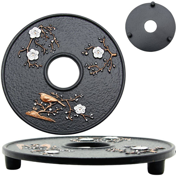 PODSTAWKA ŻELIWNA PODKŁADKA OCHRONNA ø13,3 cm POD GORĄCY CZAJNIK GARNEK