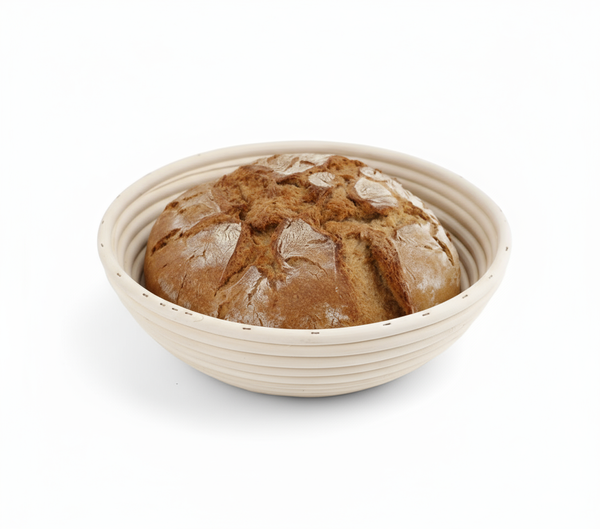 KOSZYK RATAN FORMA DO WYRASTANIA CIASTA NA CHLEB 21 CM + WOREK