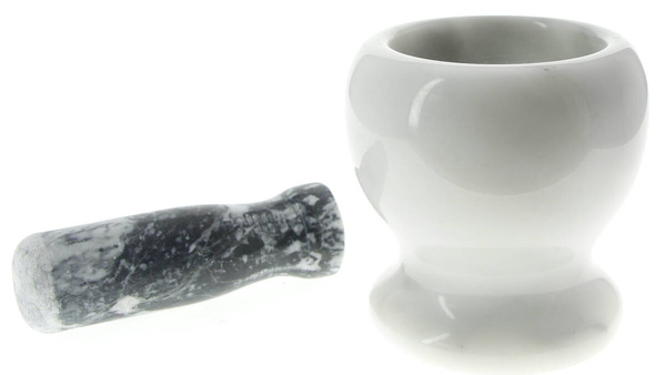 MOŹDZIERZ KUCHENNY Z TŁUCZKIEM KAMIENNY MARMUR