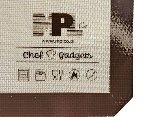 MATA SILIKONOWA DO PIECZENIA 40 x 30cm UNIWERSALNA NIE PRZYWIERAjĄCA SILOKON