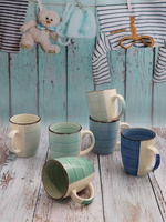 KUBKI CERAMICZNE KUBEK DO KAWY HERBATY ZESTAW 6