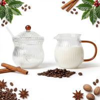 MLECZNIK CUKIERNICZKA ZESTAW CUKIERNICA POJEMNIK NA CUKIER DZBANUSZEK MLEKO